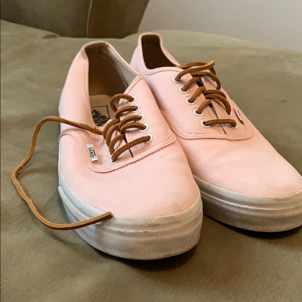 Blush pink Vans